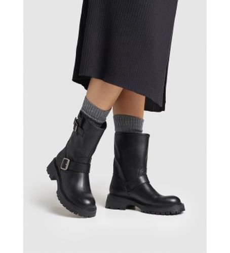 PLS50567 Kane Forest Bottes en cuir (36), 3 à 5 cm, Fermeture éclair, Casuel - Pepe Jeans - Modalova