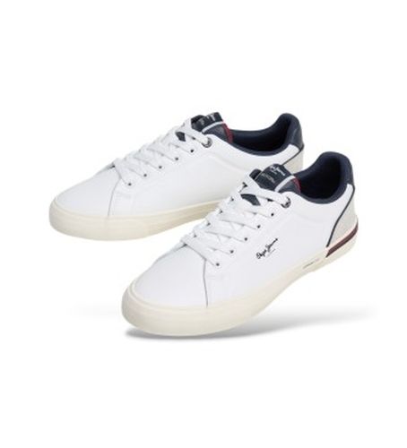 PMS300011 Trainers Kenton Campus (46), Blanc, Plat, Lacets, Casuel - Pepe Jeans - Modalova