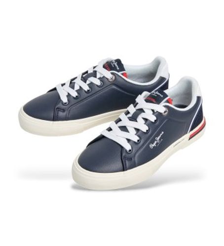 Pour garçon. PBS300002 Trainers Kenton Campus (32), Plat, Lacets, Casuel, Marine, mode enfantine - Pepe Jeans - Modalova
