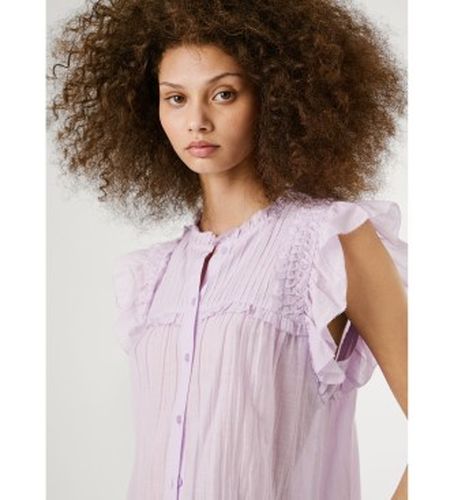 PL305101 Blouse Libby lilas (L), Casuel, , Coton, Sans manches / bretelles - Pepe Jeans - Modalova
