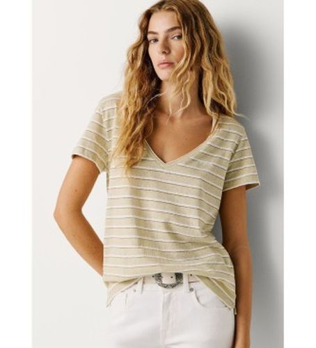 PL5000121 T-shirt à rayures Megan (S), Casuel, Coton, Lin, Manche courte - Pepe Jeans - Modalova