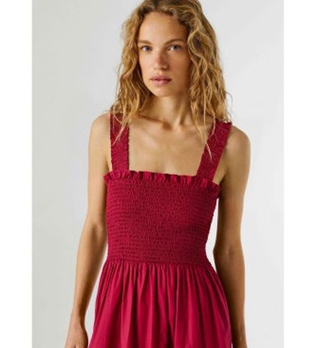 PL9537822 Robe Avril marron (L), Casuel, , Coton, Manche courte - Pepe Jeans - Modalova