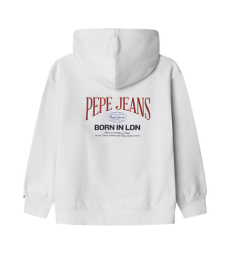 Pour garçon. PB581680 Sweatshirt Jakson (10Años= 140cm), Casuel, Coton, Durable, mode enfantine - Pepe Jeans - Modalova