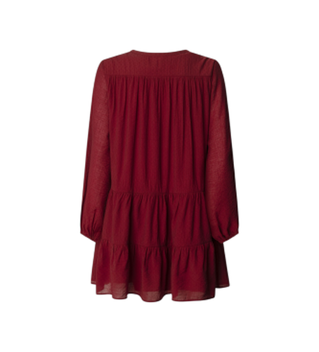 PL9537696 Robe Paule marron (XS), Casuel, , Viscose, Manche longue - Pepe Jeans - Modalova