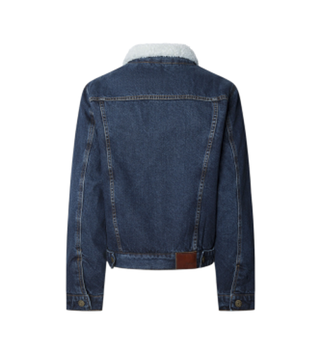 PL40243256S0 Veste régulière bleue (L), Coton, Denim, Manche longue, Durable, Coton Recyclé - Pepe Jeans - Modalova
