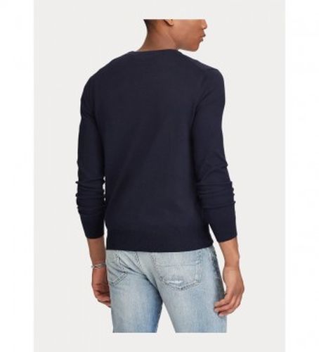 Slim Fit Pullover 710684957001 (S), Casuel, Coton, Marine - Polo Ralph Lauren - Modalova