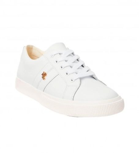 Chaussures en cuir enduit Janson II (36.5), Plat, Lacets, Casuel - Lauren Ralph Lauren - Modalova