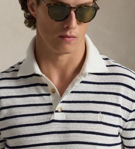 B13894003 Polo à rayures (L), Casuel, Coton, Manche courte - Polo Ralph Lauren - Modalova