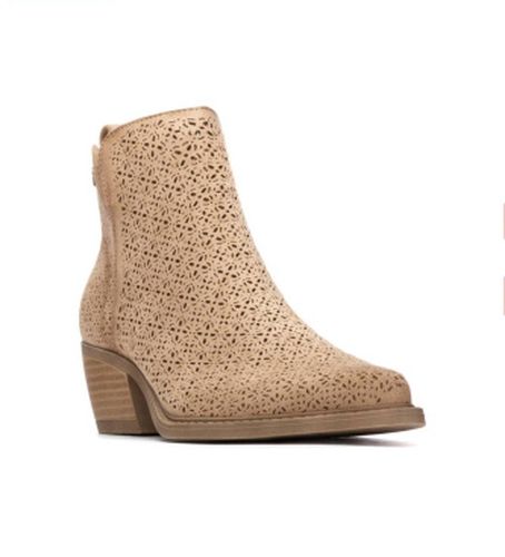 Bottines 175041 (37), Marron, 3 à 5 cm, Fermeture éclair, Casuel - Refresh - Modalova