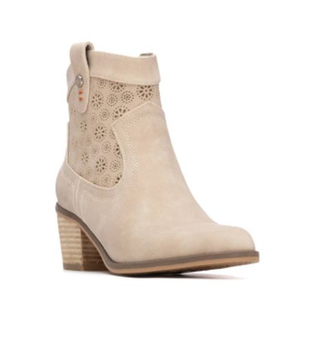 Bottines 175150 (37), Marron, 3 à 5 cm, Fermeture éclair, Casuel - Refresh - Modalova
