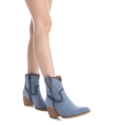 JEANS Bottines en cuir 172518 (39), 5 à 8 cm, Fermeture éclair, Casuel - Refresh - Modalova