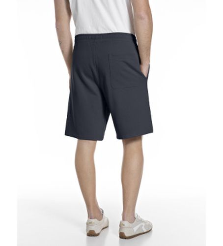 M9063.000.23802 Bermuda en polaire Regular Fit (S), Casuel, Coton, Marine - Replay - Modalova