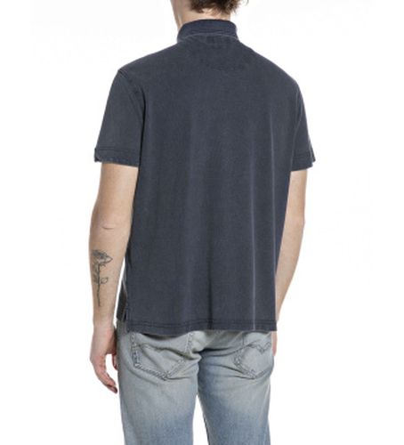 M3431A.000.22696M Polo Regular Fit (L), Casuel, Coton, Manche courte, Marine - Replay - Modalova