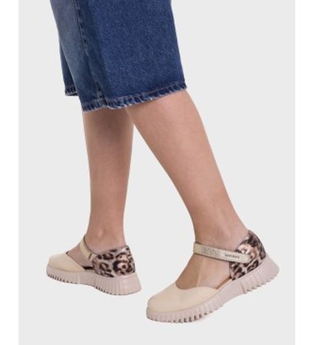A-4412_5680_12228 Sandales en Cuir Flexfly 12 (38), Plat, Velcro, Casuel - Wonders - Modalova