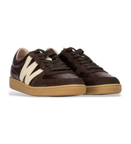 AP-2002 Baskets Nubia 02 (36), Cuir, Plat, 1 à 3 cm, Lacets, Casuel - Wonders - Modalova