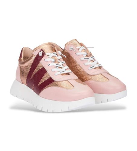 A-2476 Baskets en cuir Odisei 76 , marron (37), 3 à 5 cm, Lacets, Casuel - Wonders - Modalova
