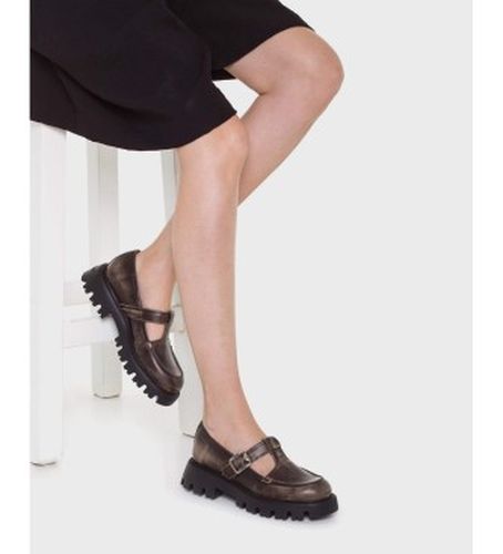 C-7515_5644_9190 Chaussures en Cuir Goodfly 15 (37), Plat, Boucle, Casuel - Wonders - Modalova