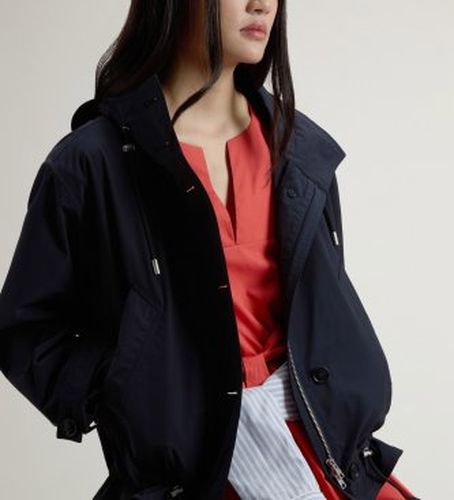 CFWWOU1177FRUT3128 Parka courte Urban Touch (M), Casuel, Polyester, Marine - Woolrich - Modalova