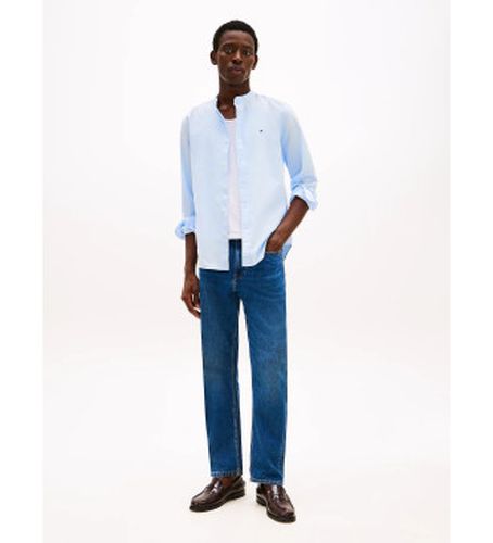 MW0MW39966 Chemise Flex à col grand-père (XL), Casuel, Coton, Manche longue - Tommy Hilfiger - Modalova