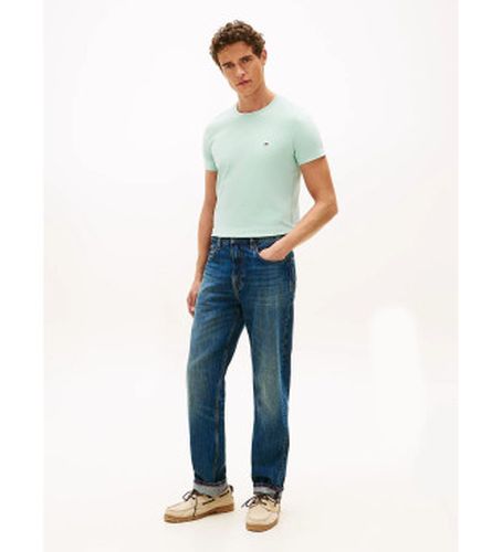 MW0MW10800 T-shirt slim clair (L), Casuel, Coton, Manche courte - Tommy Hilfiger - Modalova