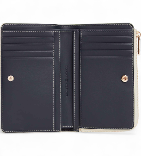 AW0AW18594 TH ICON portefeuille pliant (OSFA), Casuel, Polyuréthane - Tommy Hilfiger - Modalova