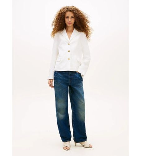 WW0WW49335 Blazer slim avec boutons en (34), Casuel, Polyester - Tommy Hilfiger - Modalova