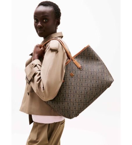AW0AW17416 Sac fourre-tout Monoplay , marron (OSFA), Casuel, Polyuréthane - Tommy Hilfiger - Modalova