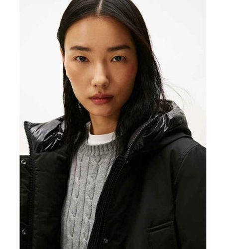 WW0WW46533 Parka matelassée avec capuche contrastée (S), Casuel, Nylon, Manche longue - Tommy Hilfiger - Modalova