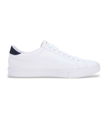 FM0FM05688 Baskets en toile avec logo embossé (44), Plat, Lacets, Casuel - Tommy Hilfiger - Modalova