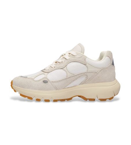 TB0A42X8ETD1 Hazel Lane Leather Sneakers (37 W), Cuir, Blanc, Plat, Lacets, Casuel - Timberland - Modalova