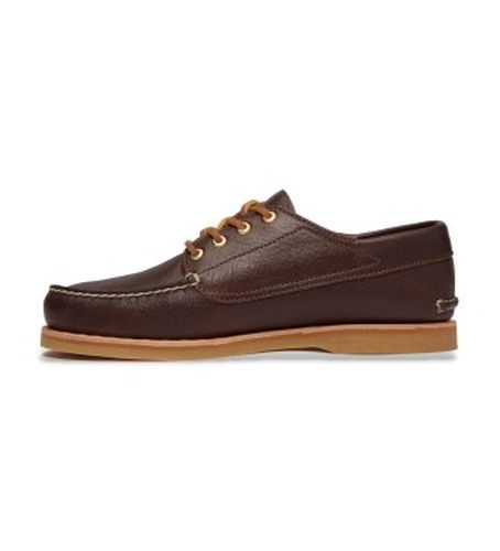 TB0A5NJ1W011 Chaussures de bateau artisanales (40 W), Cuir, Plat, Lacets, Classique - Timberland - Modalova