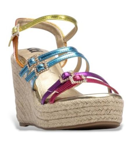 MULTICOLOR Sandales 145423 (37), 8 à 10 cm, Boucle, Casuel, Fête, Sport - XTI - Modalova