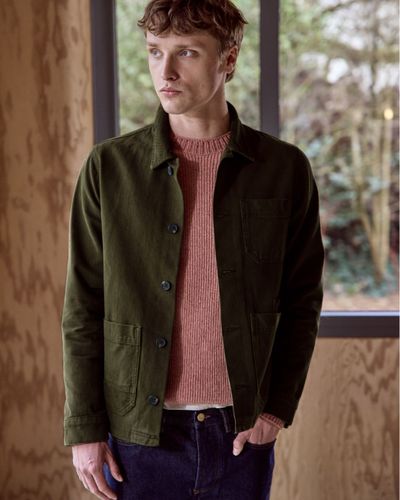 Veste vert olive foncé - FAGUO - Modalova
