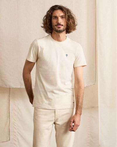 T-shirt écru - FAGUO - Modalova