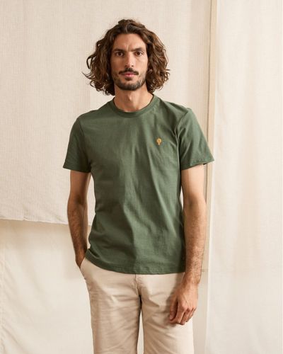 T-shirt kaki - FAGUO - Modalova