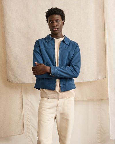 Veste bleu marine - FAGUO - Modalova