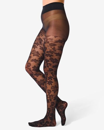 Collant Fashion Avec Fleurs 30D () - HEMA - Modalova