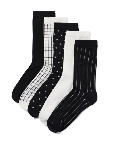 Chaussettes Avec Dessin En Cotons- 5 Paires () - HEMA - Modalova