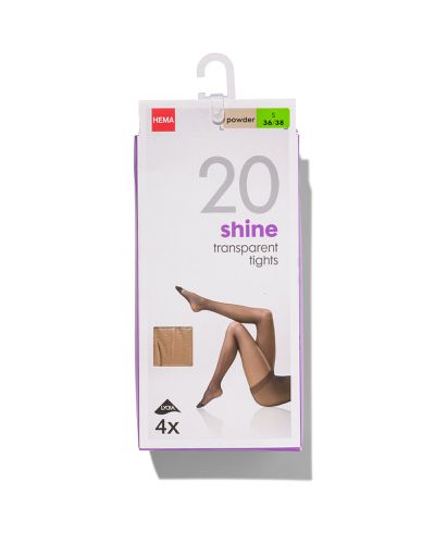 Collants Brillants Transparents 20 Deniers () - HEMA - Modalova