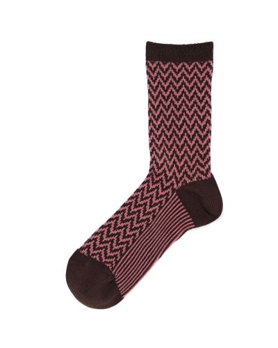 Chaussettes Avec Zigzag En Coton - 5 Paires () - HEMA - Modalova