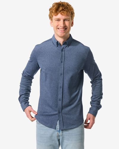 HEMA Polo Piqué Homme Bleu (bleu) - HEMA - Modalova