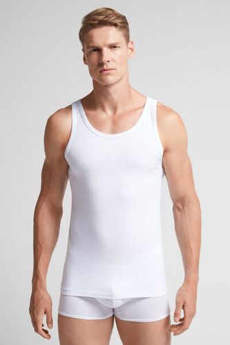 Round Neck Tank Top in Stretch Superior Cotton Man Size XL - Intimissimi - Modalova
