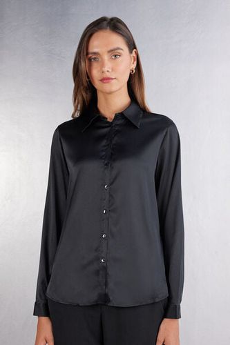 Silk Shirt Woman Black Size S - Intimissimi - Modalova