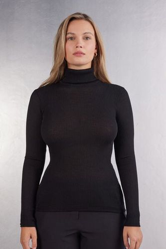 Long-sleeve High-Neck Tubular Top - Intimissimi - Modalova