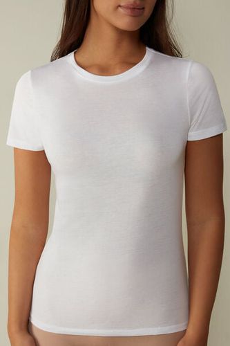 Ultrafresh Cotton Short Sleeve Top Woman Size L - Intimissimi - Modalova