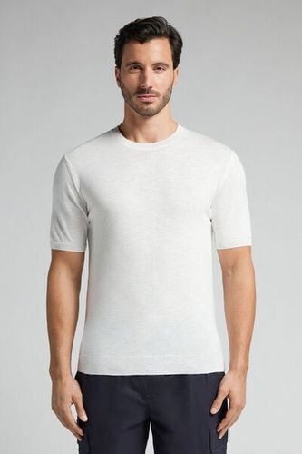 Slub Cotton Knit T-Shirt Man - Intimissimi - Modalova
