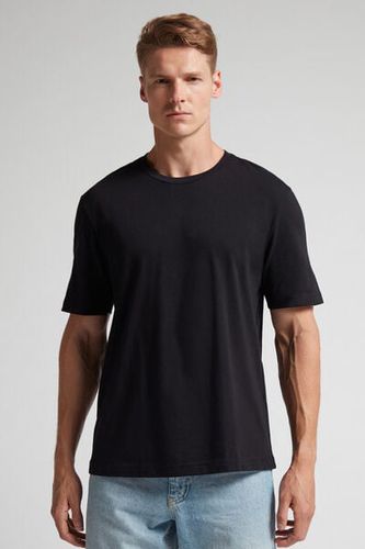 T-shirt in Cotton Jersey Man Black Size M - Intimissimi - Modalova