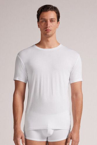 Modal and Silk T-shirt Man White Size M - Intimissimi - Modalova