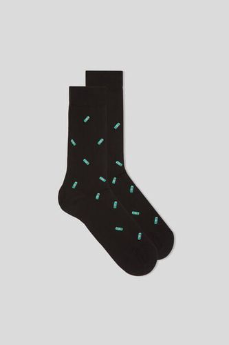 Short Socks in Patterned Cotton Man Black Size 42-43 - Intimissimi - Modalova