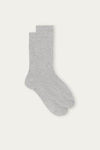 Short Terrycloth Socks Man Grey Size TU - Intimissimi - Modalova